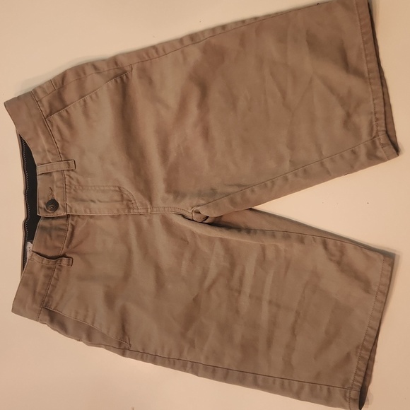 Volcom Khaki Tan Shorts Waist 25 Size 10 - Picture 1 of 6